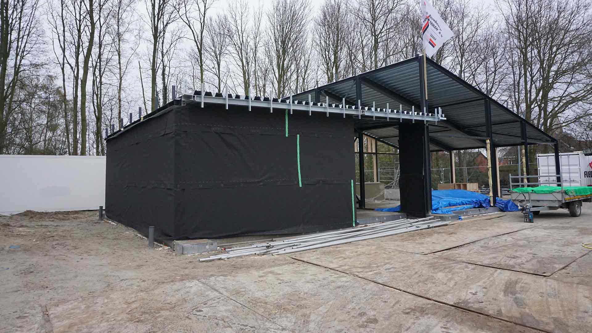 Hoogste punt bereikt van nieuwbouw MFC Schildwolde