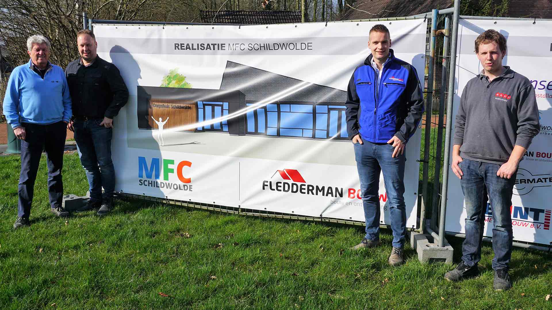 Bouwwerkzaamheden nieuwe MFC Schildwolde in volle gang